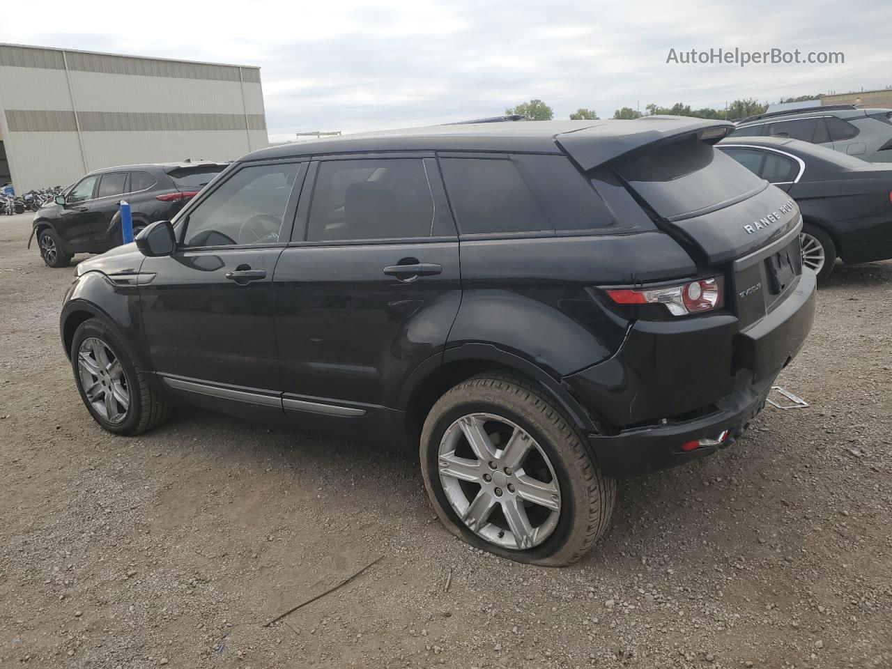 2015 Land Rover Range Rover Evoque Pure Plus Черный vin: SALVP2BG5FH077182