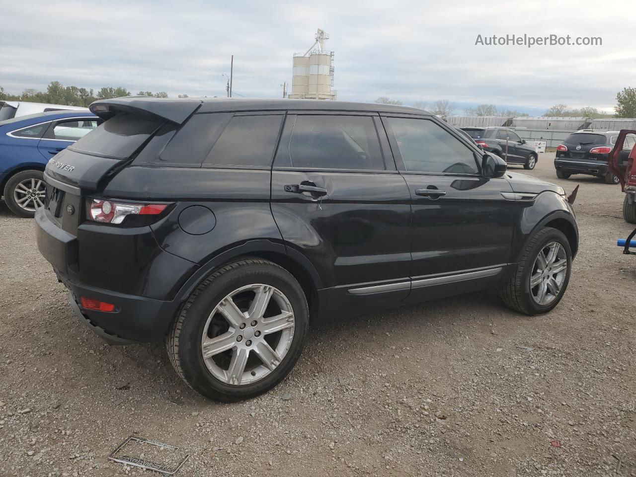 2015 Land Rover Range Rover Evoque Pure Plus Черный vin: SALVP2BG5FH077182