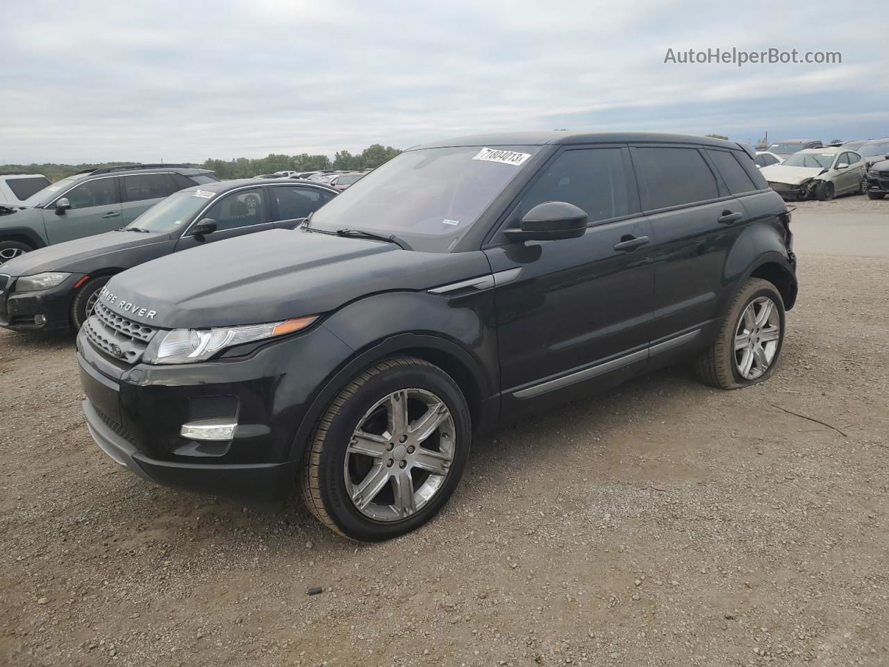 2015 Land Rover Range Rover Evoque Pure Plus Черный vin: SALVP2BG5FH077182