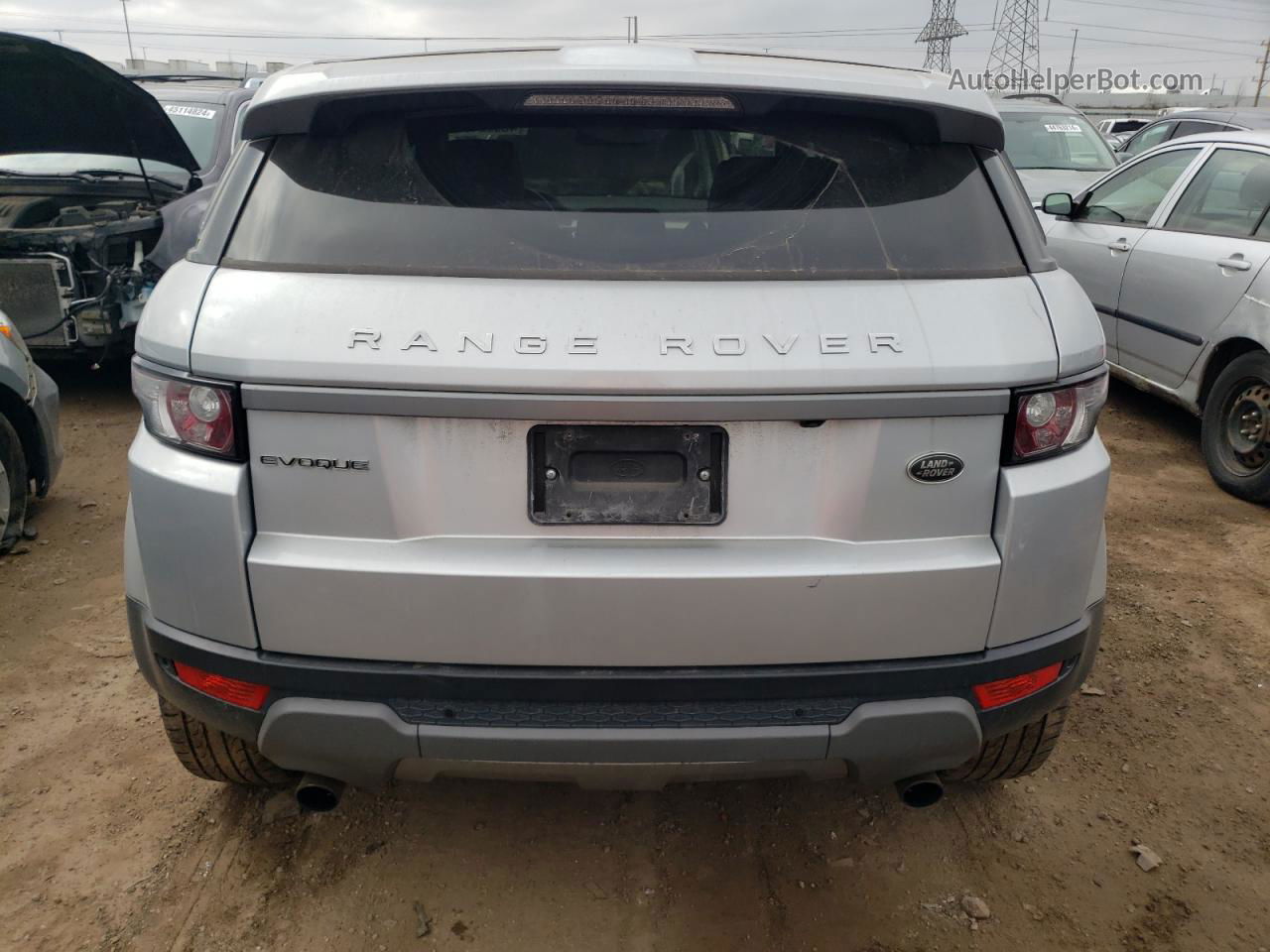 2015 Land Rover Range Rover Evoque Pure Plus Silver vin: SALVP2BG5FH989536