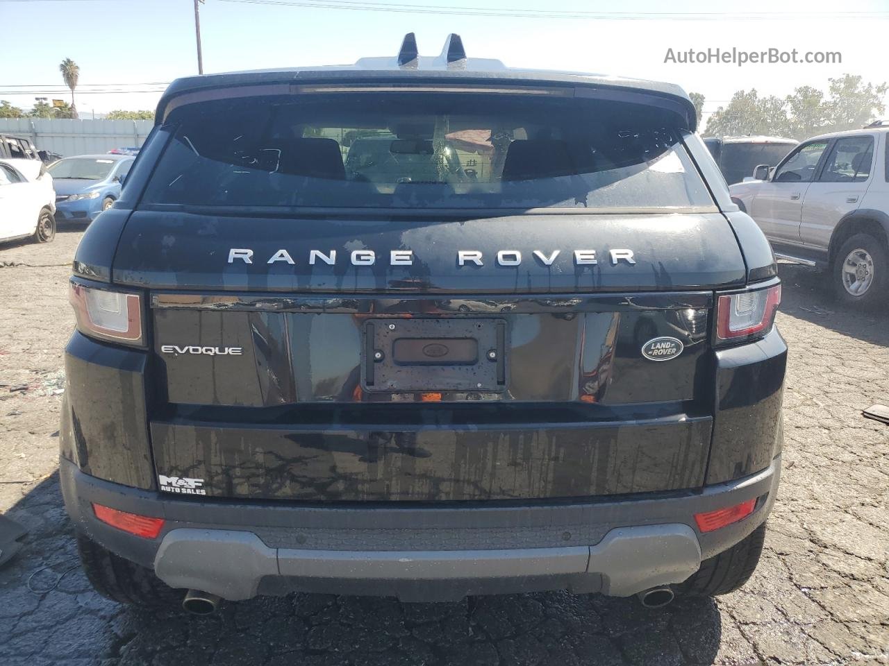 2017 Land Rover Range Rover Evoque Se Черный vin: SALVP2BG5HH183022