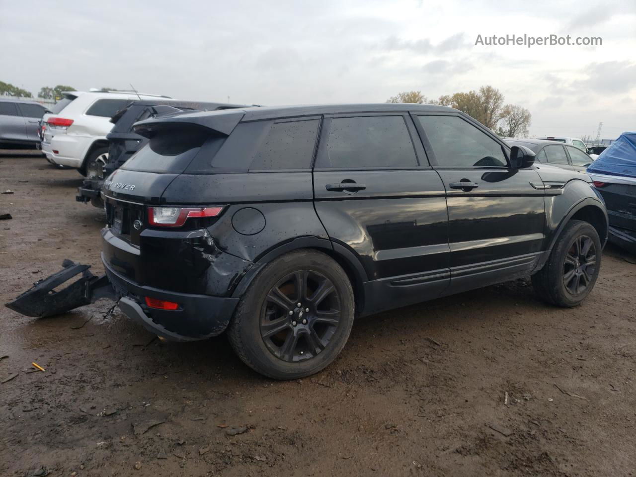 2017 Land Rover Range Rover Evoque Se Black vin: SALVP2BG5HH197003