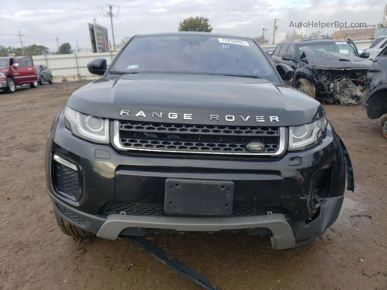 2017 Land Rover Range Rover Evoque Se Black vin: SALVP2BG5HH197003