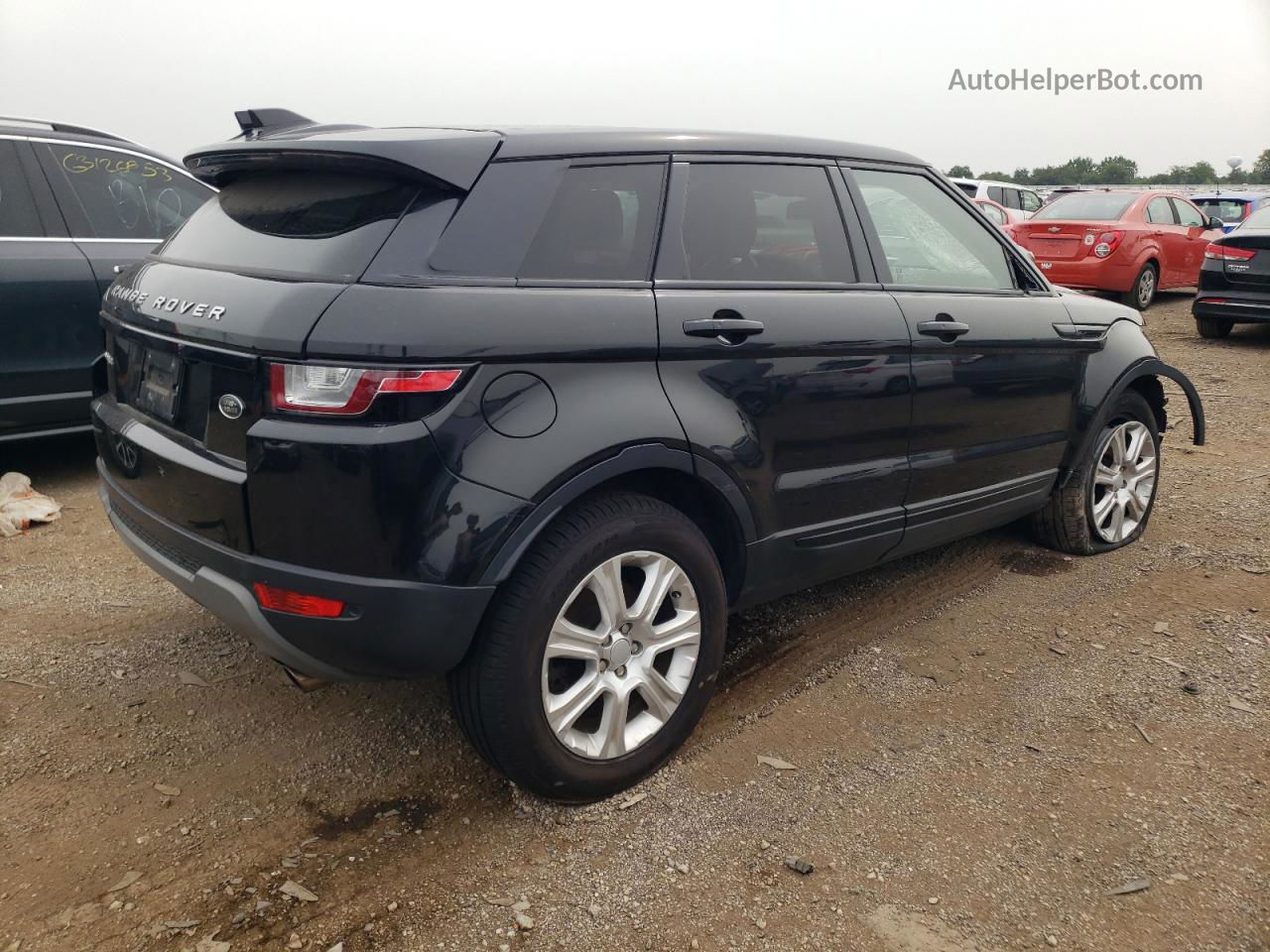 2017 Land Rover Range Rover Evoque Se Black vin: SALVP2BG5HH199706