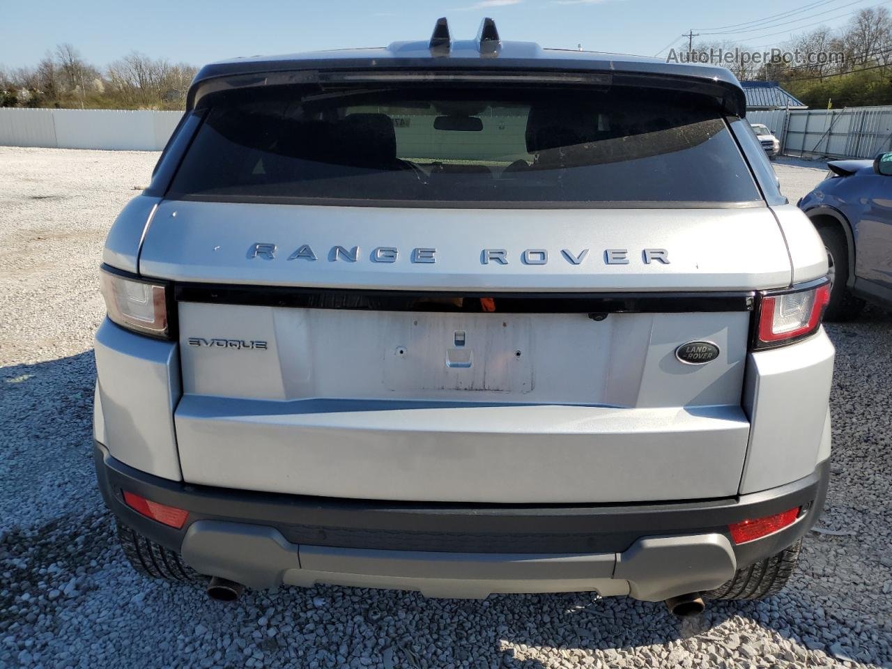 2017 Land Rover Range Rover Evoque Se Silver vin: SALVP2BG5HH214995