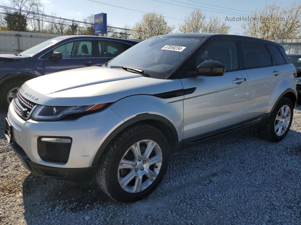 2017 Land Rover Range Rover Evoque Se Серебряный vin: SALVP2BG5HH214995