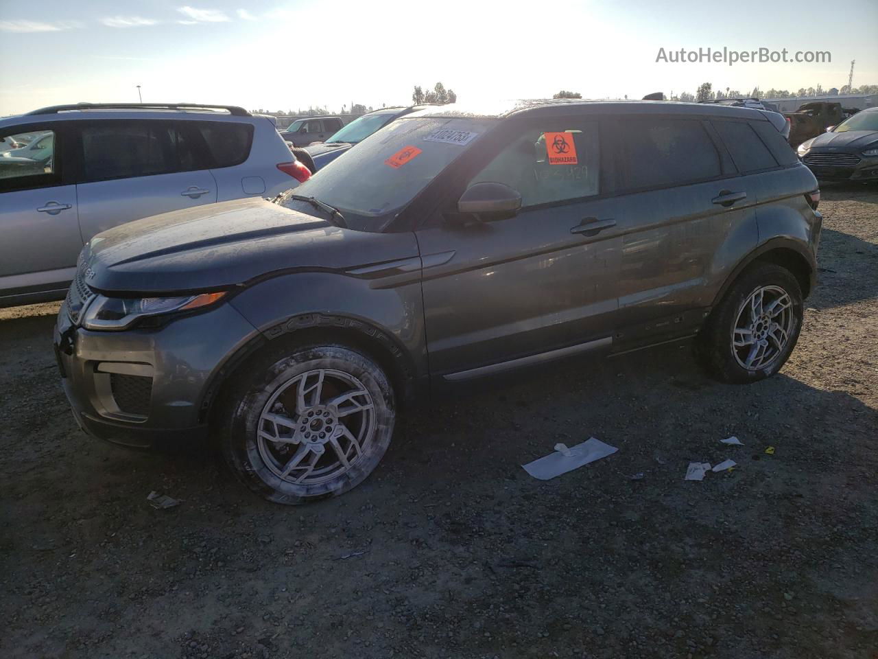 2017 Land Rover Range Rover Evoque Se Gray vin: SALVP2BG5HH235717