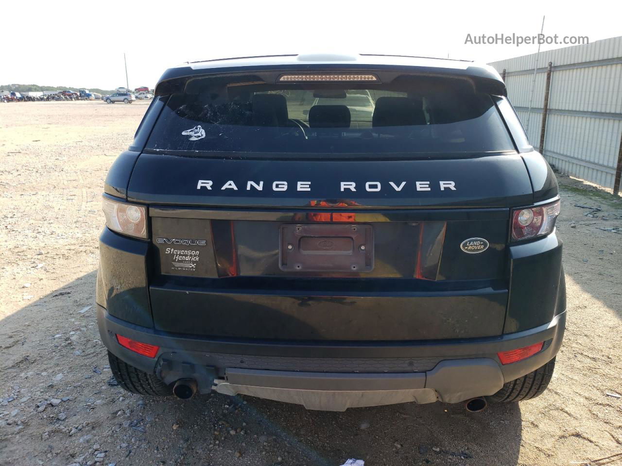 2015 Land Rover Range Rover Evoque Pure Plus Черный vin: SALVP2BG6FH039444