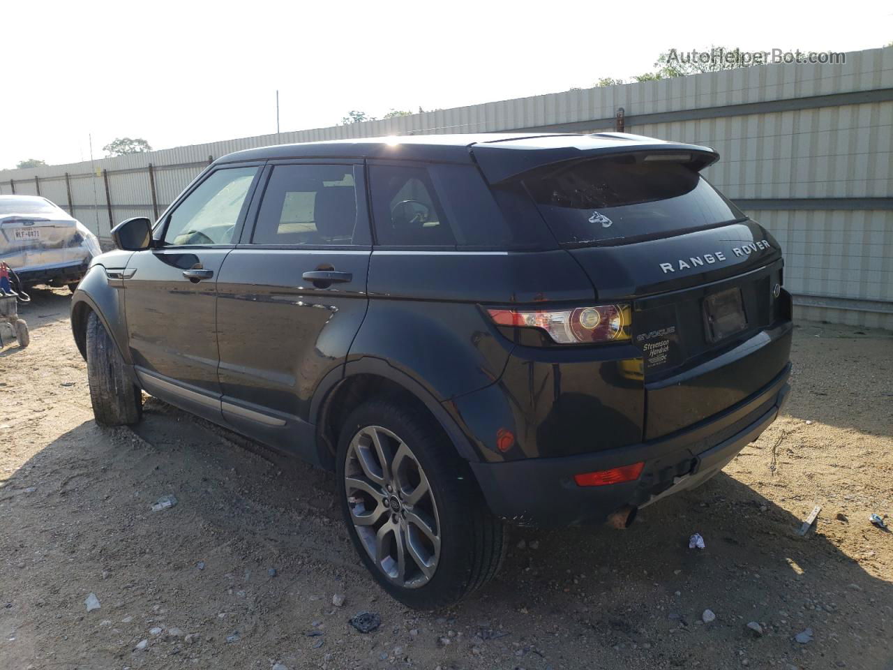 2015 Land Rover Range Rover Evoque Pure Plus Черный vin: SALVP2BG6FH039444