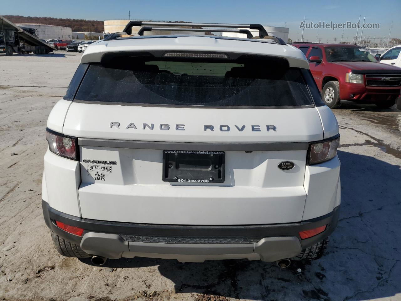 2015 Land Rover Range Rover Evoque Pure Plus Белый vin: SALVP2BG6FH962345