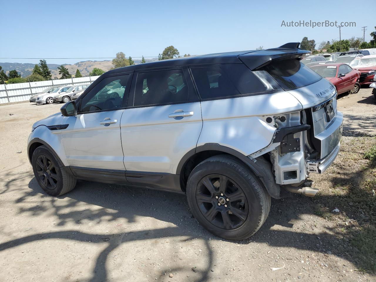 2017 Land Rover Range Rover Evoque Se Silver vin: SALVP2BG6HH178055