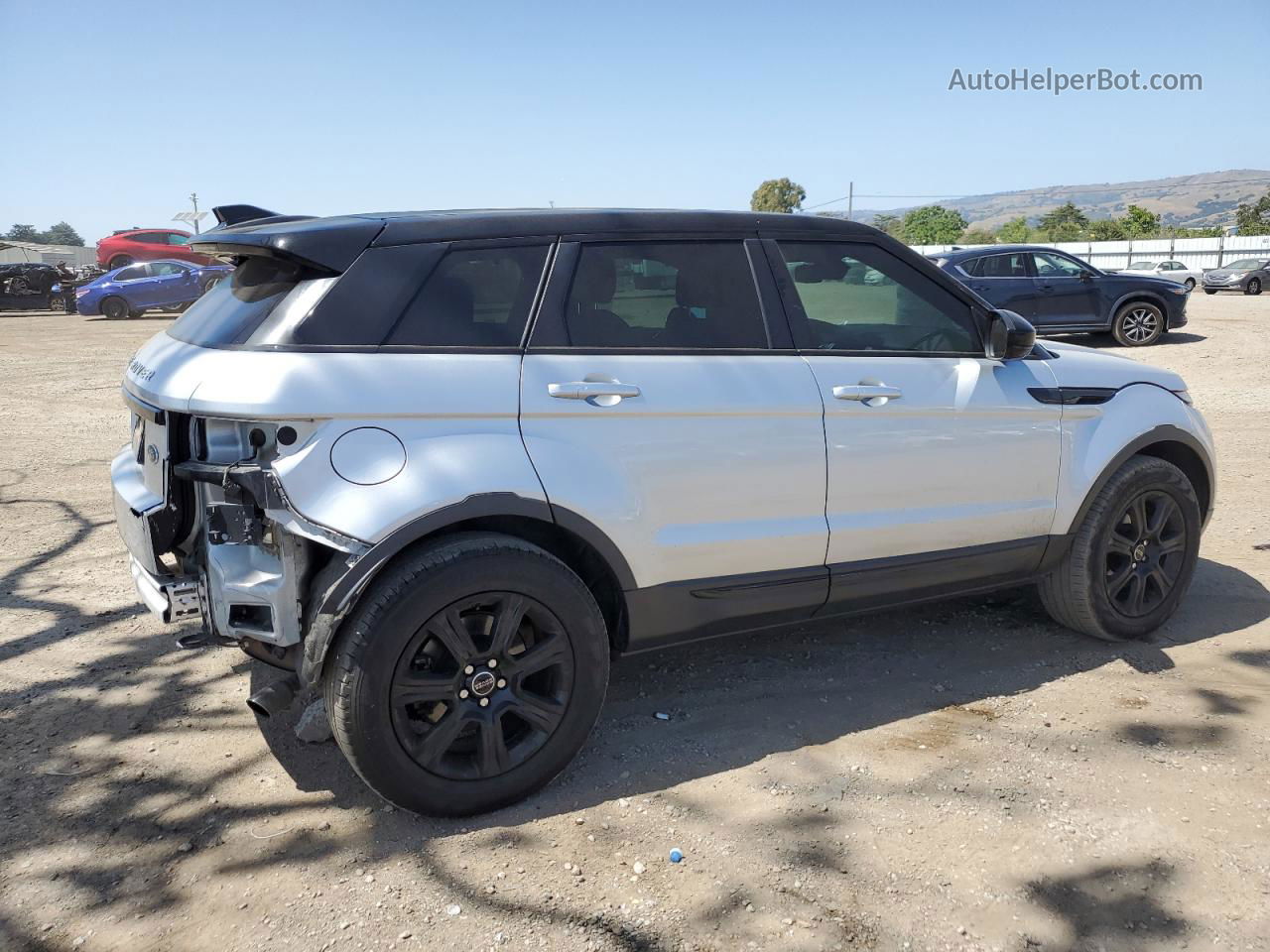 2017 Land Rover Range Rover Evoque Se Silver vin: SALVP2BG6HH178055