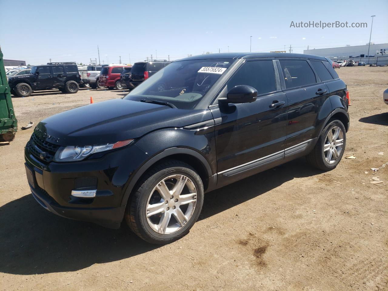 2015 Land Rover Range Rover Evoque Pure Plus Black vin: SALVP2BG7FH020854