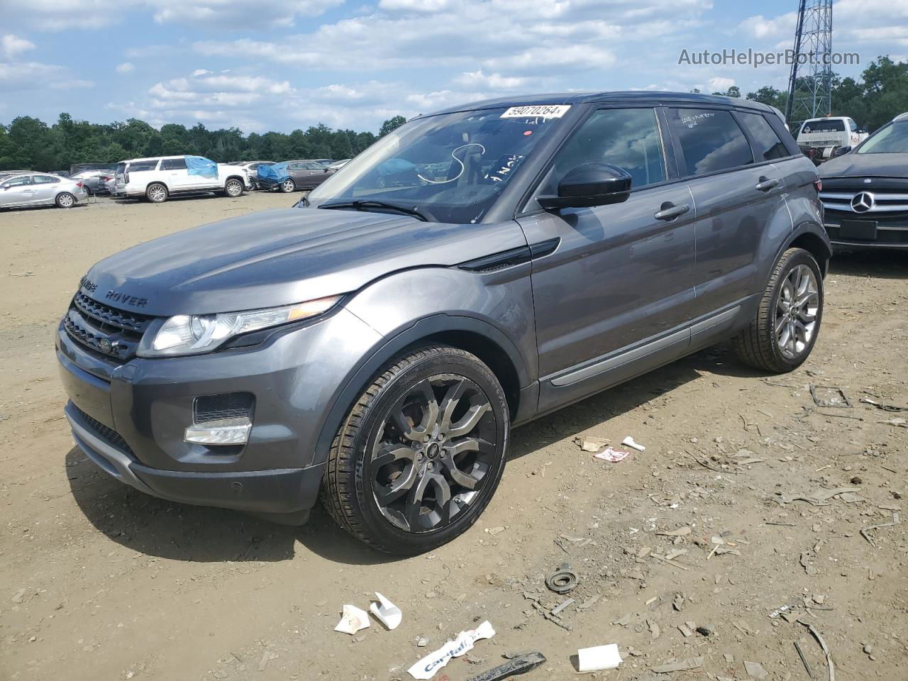 2015 Land Rover Range Rover Evoque Pure Plus Gray vin: SALVP2BG7FH049061