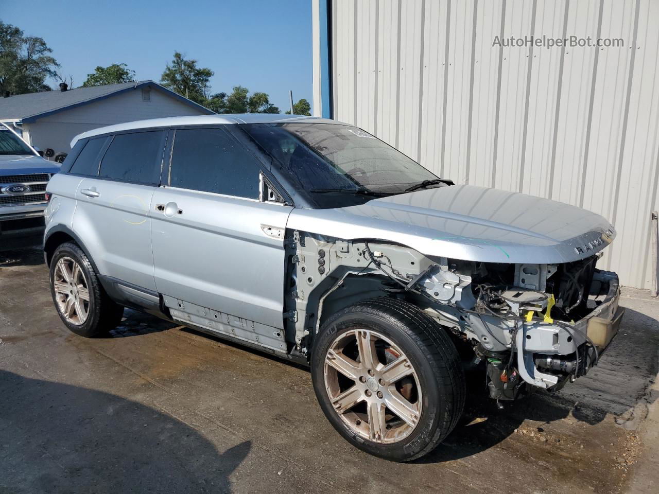 2015 Land Rover Range Rover Evoque Pure Plus Silver vin: SALVP2BG7FH075711