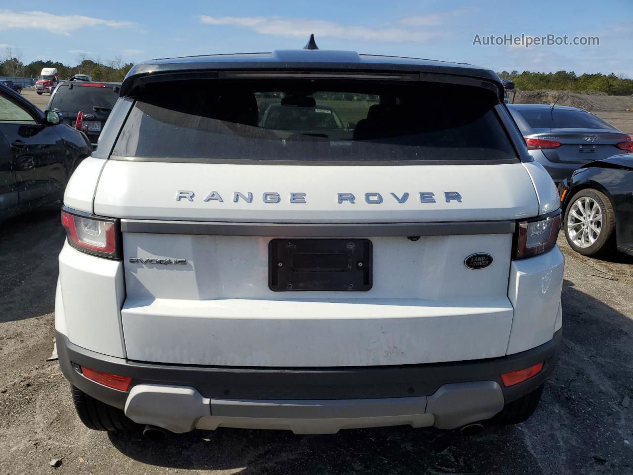 2017 Land Rover Range Rover Evoque Se White vin: SALVP2BG7HH182356