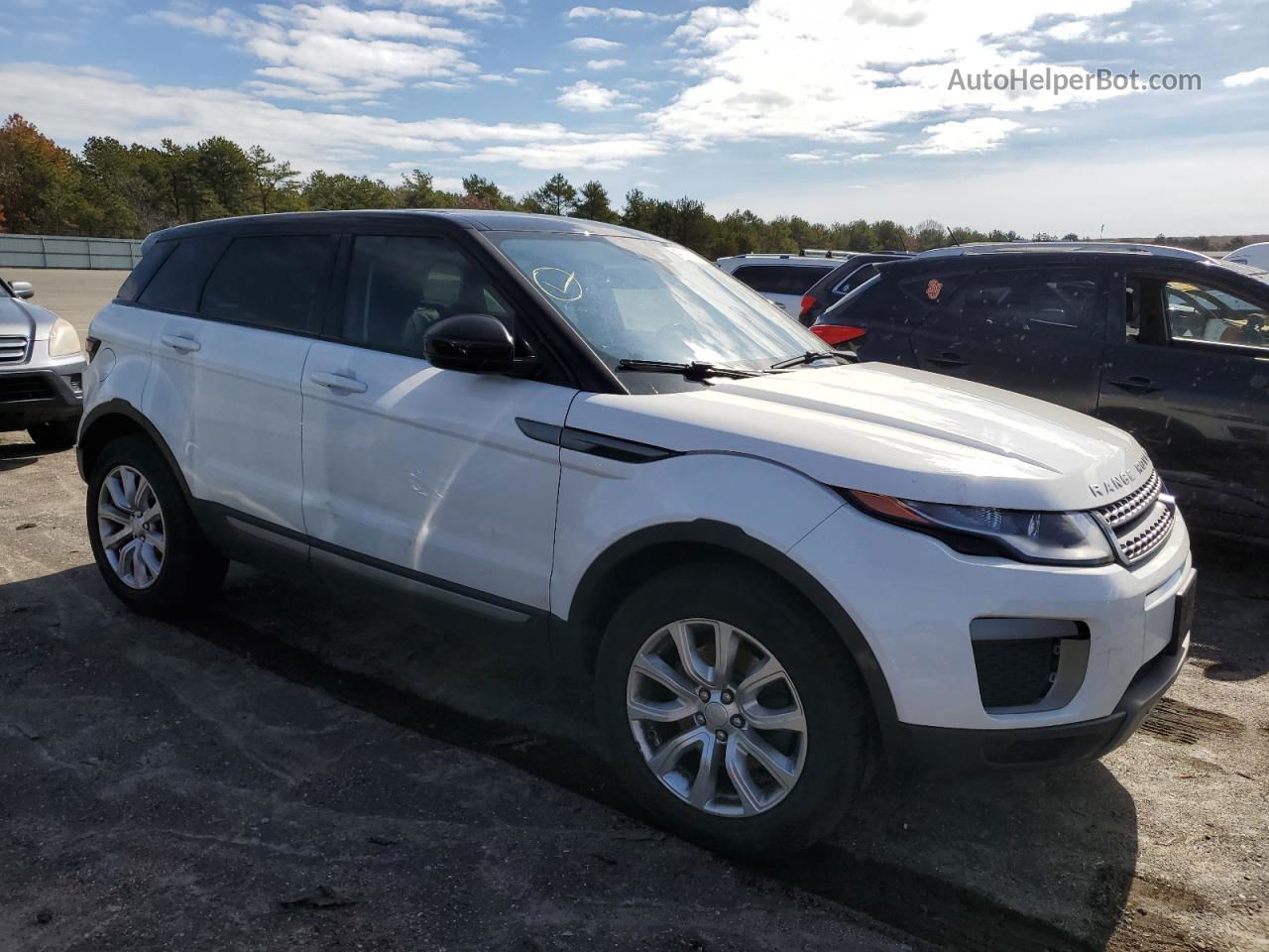 2017 Land Rover Range Rover Evoque Se White vin: SALVP2BG7HH182356