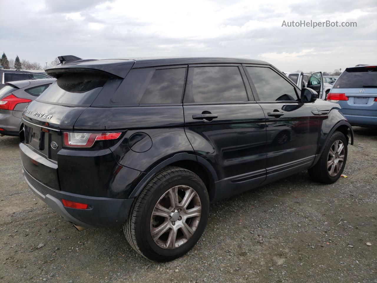 2017 Land Rover Range Rover Evoque Se Black vin: SALVP2BG7HH207627