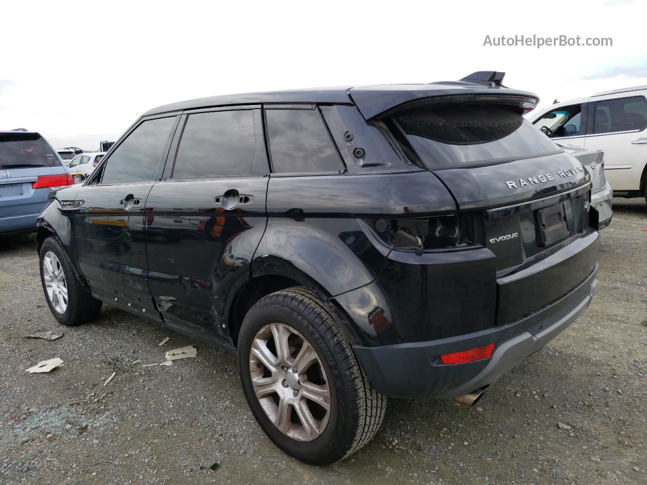 2017 Land Rover Range Rover Evoque Se Black vin: SALVP2BG7HH207627