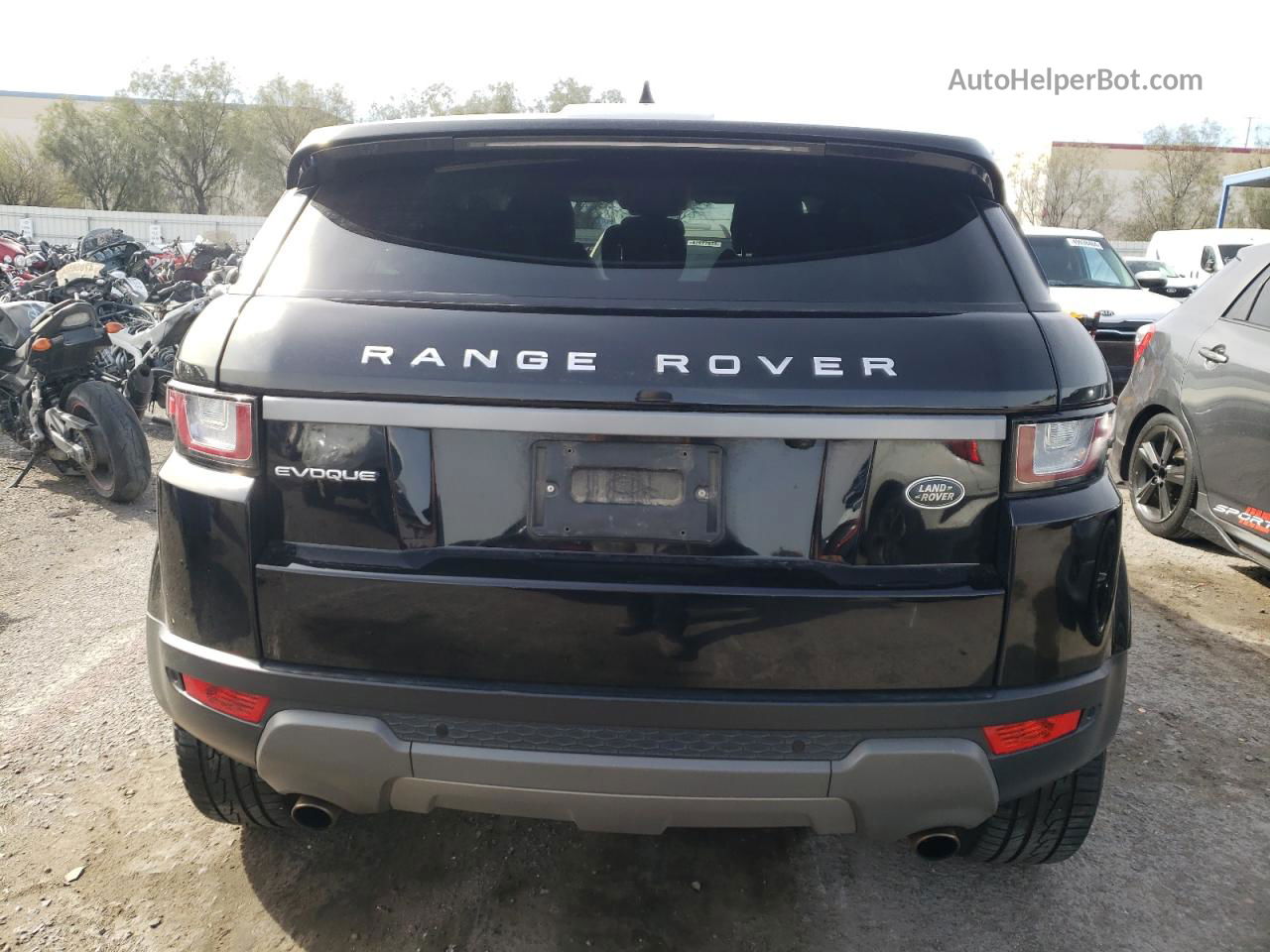 2017 Land Rover Range Rover Evoque Se Black vin: SALVP2BG7HH212651