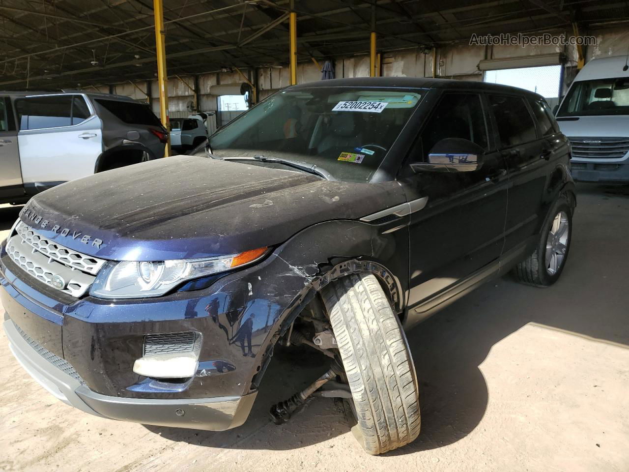 2014 Land Rover Range Rover Evoque Pure Plus Blue vin: SALVP2BG8EH859362