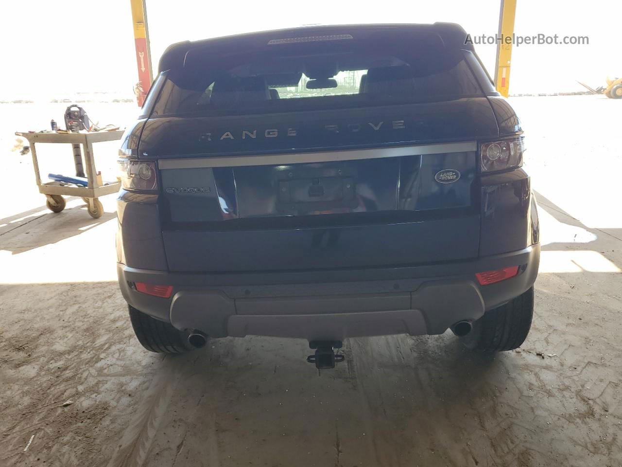 2014 Land Rover Range Rover Evoque Pure Plus Blue vin: SALVP2BG8EH859362