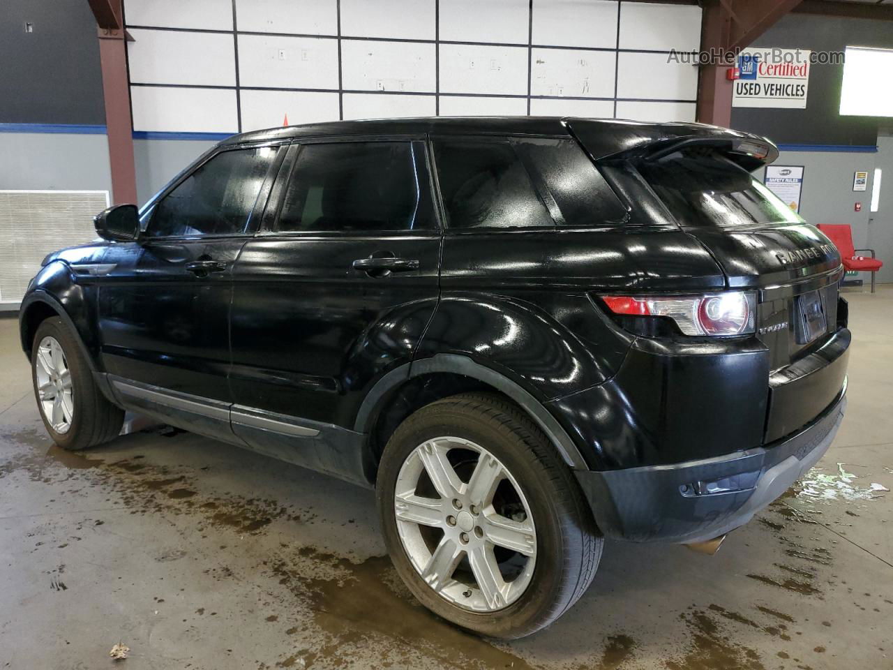 2014 Land Rover Range Rover Evoque Pure Plus Черный vin: SALVP2BG8EH939731