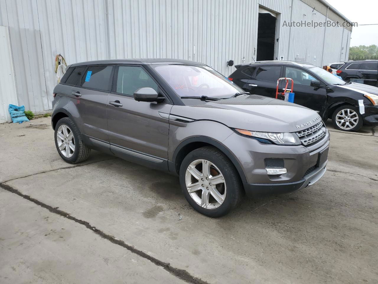 2015 Land Rover Range Rover Evoque Pure Plus Gray vin: SALVP2BG8FH035038