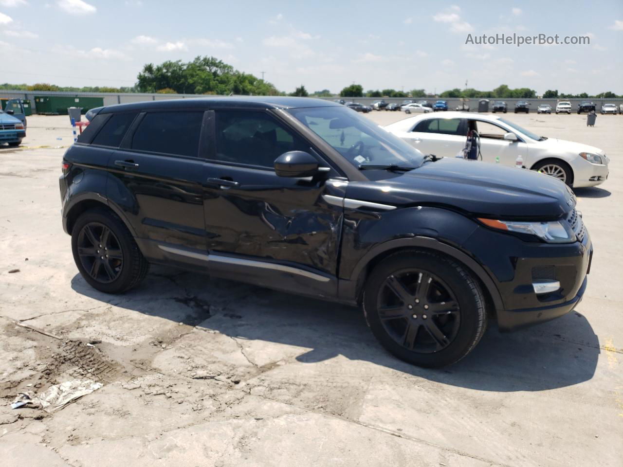 2015 Land Rover Range Rover Evoque Pure Plus Black vin: SALVP2BG8FH075359