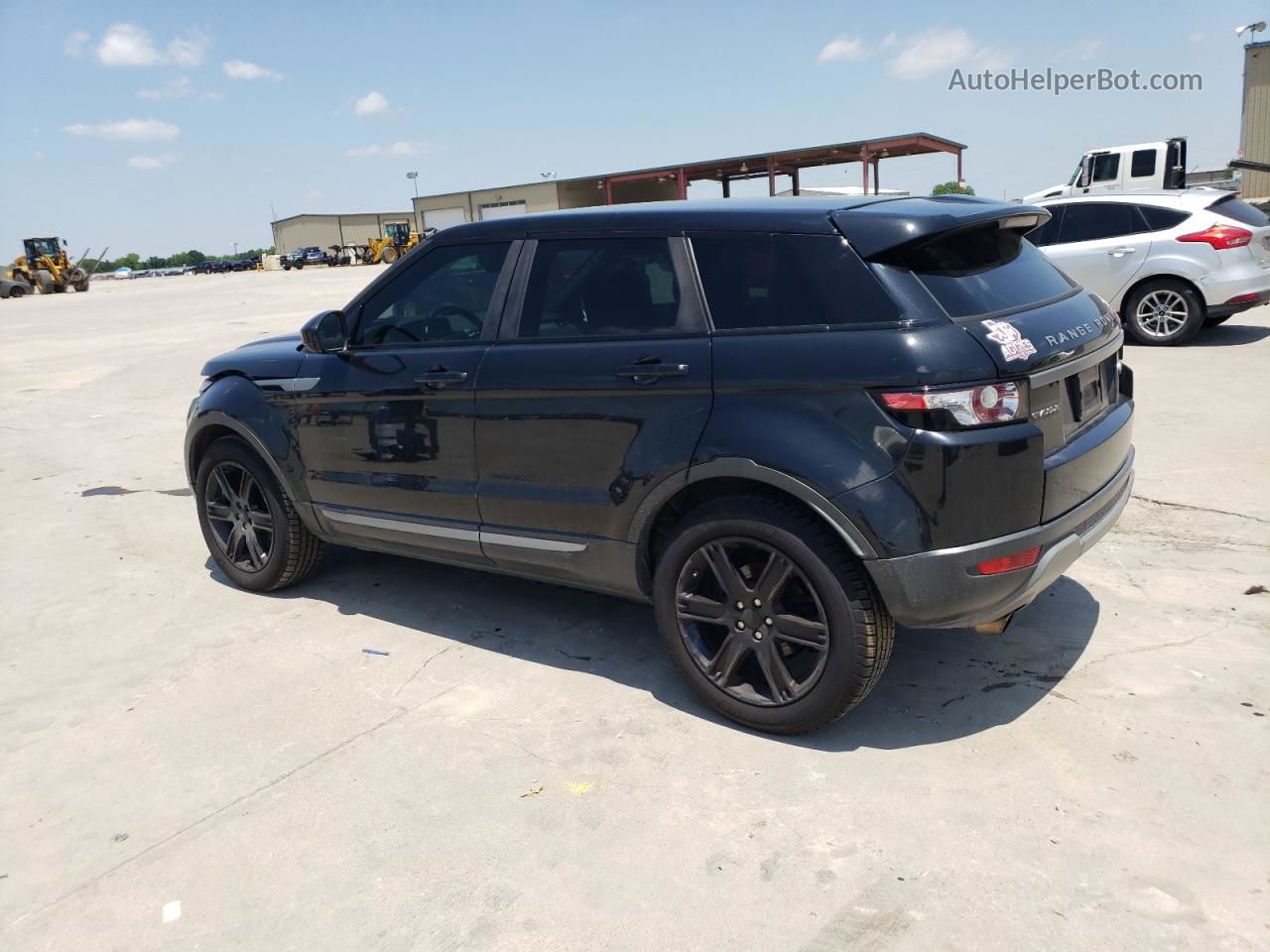 2015 Land Rover Range Rover Evoque Pure Plus Black vin: SALVP2BG8FH075359