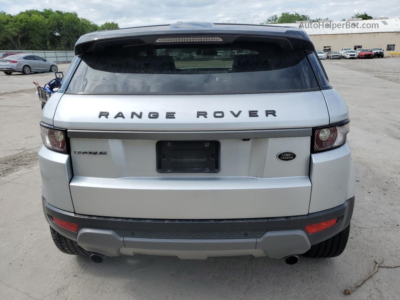 2015 Land Rover Range Rover Evoque Pure Plus Серый vin: SALVP2BG8FH989563
