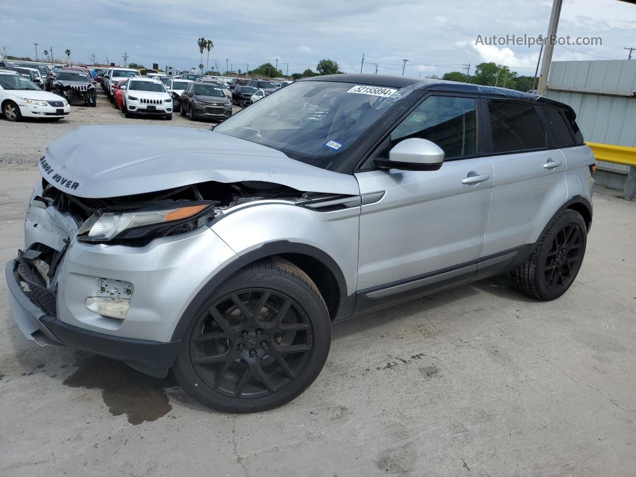 2015 Land Rover Range Rover Evoque Pure Plus Gray vin: SALVP2BG8FH989563