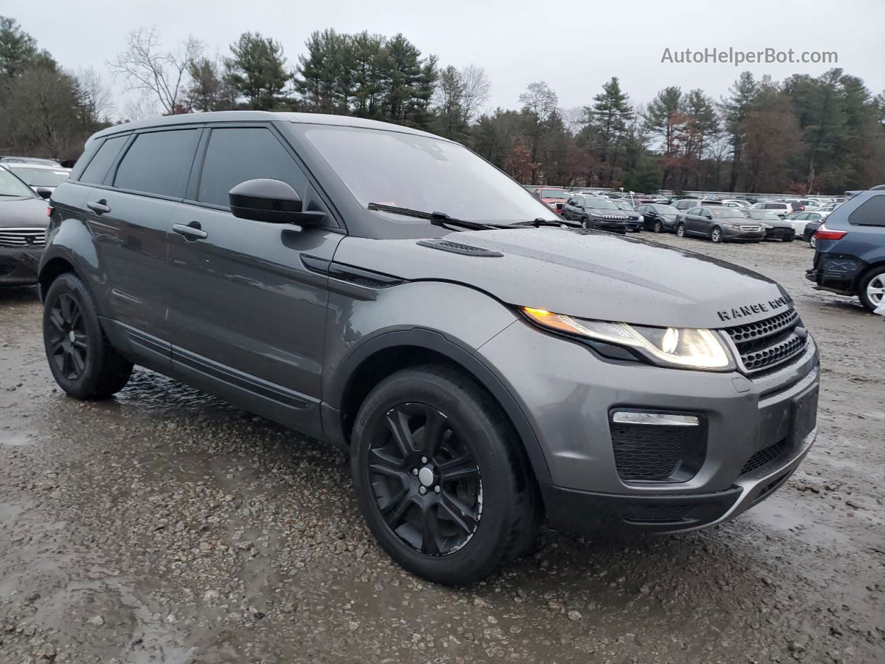 2017 Land Rover Range Rover Evoque Se Серый vin: SALVP2BG8HH191356