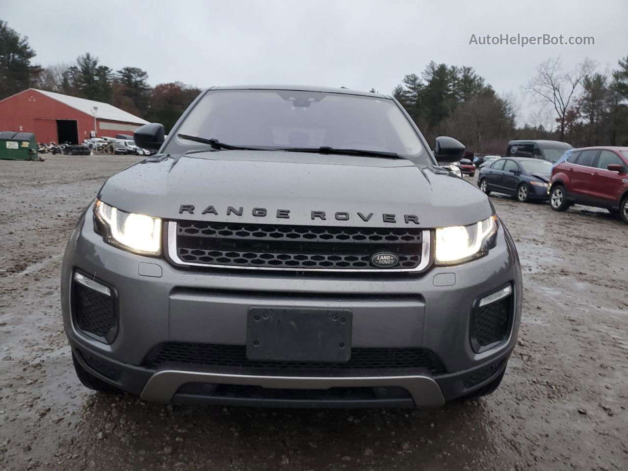 2017 Land Rover Range Rover Evoque Se Серый vin: SALVP2BG8HH191356