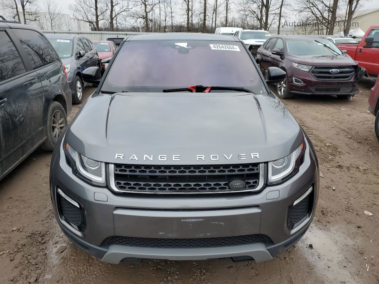 2017 Land Rover Range Rover Evoque Se Gray vin: SALVP2BG8HH191597