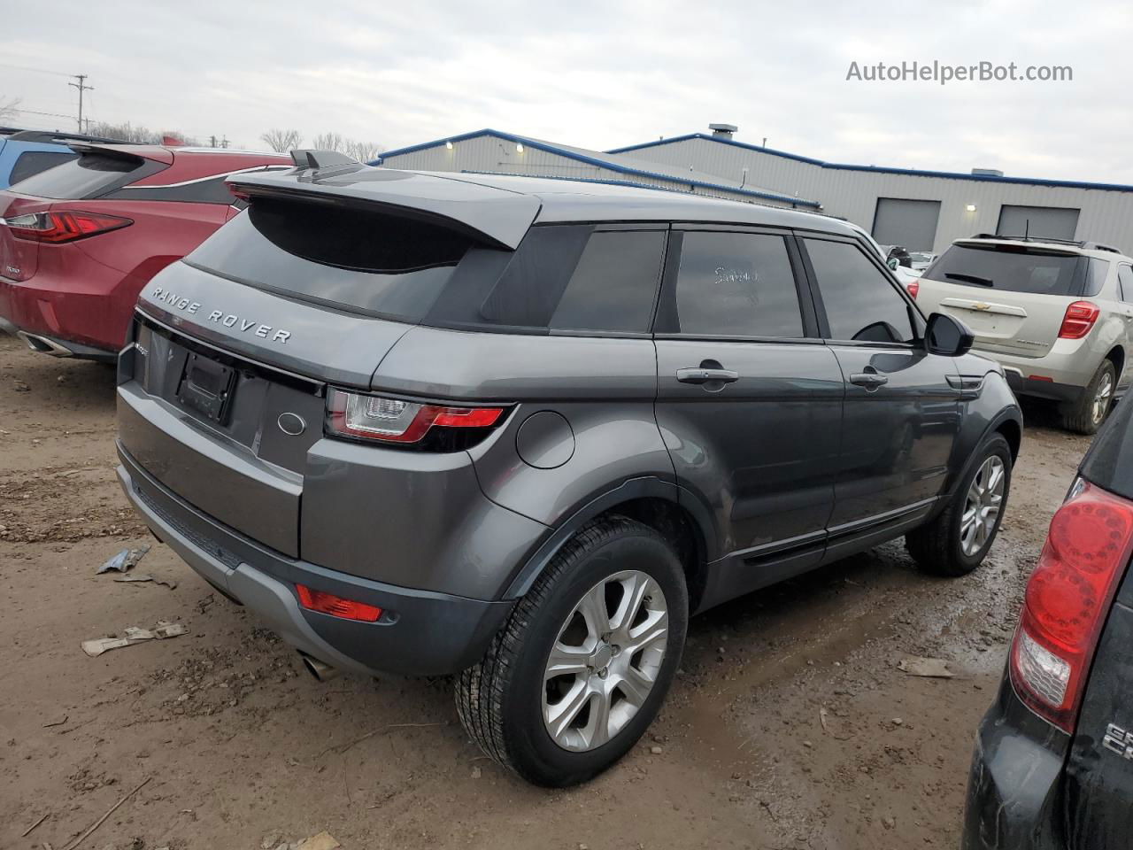 2017 Land Rover Range Rover Evoque Se Gray vin: SALVP2BG8HH191597