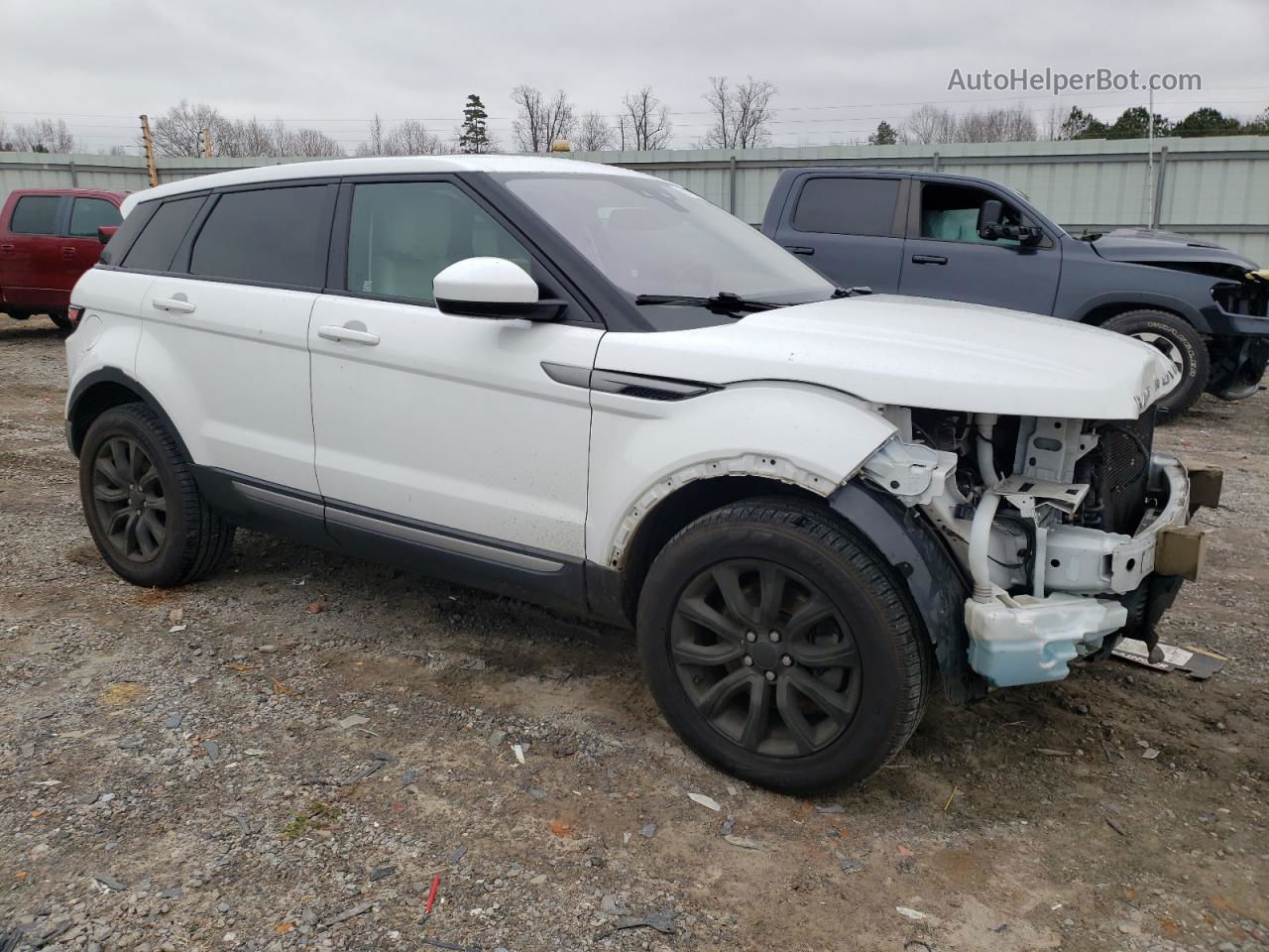 2017 Land Rover Range Rover Evoque Se White vin: SALVP2BG8HH217079