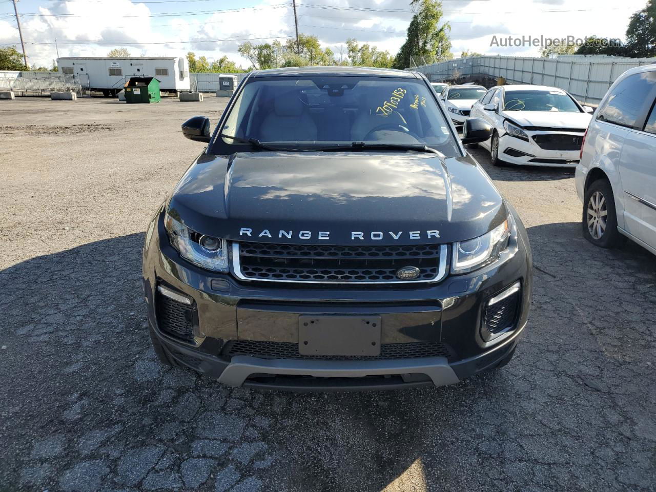 2017 Land Rover Range Rover Evoque Se Black vin: SALVP2BG8HH226428