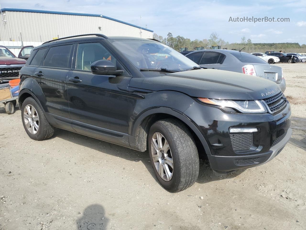 2017 Land Rover Range Rover Evoque Se Black vin: SALVP2BG9HH209069