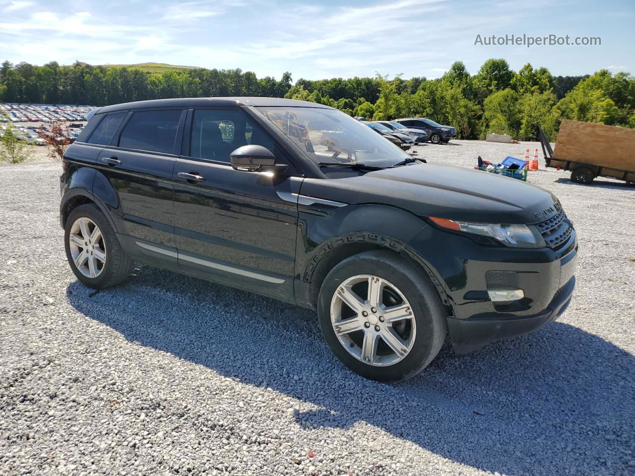 2015 Land Rover Range Rover Evoque Pure Plus Black vin: SALVP2BGXFH956676