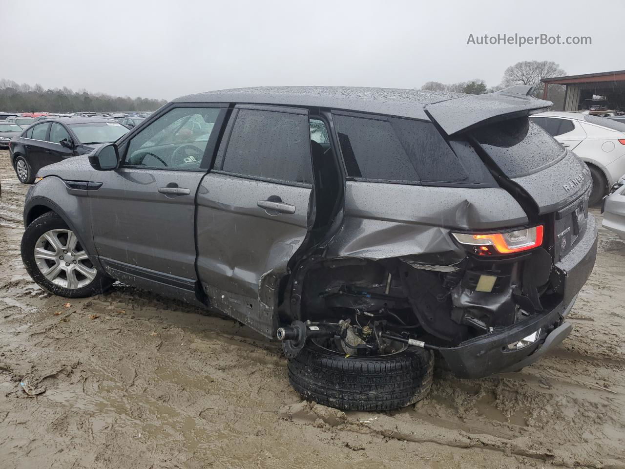 2017 Land Rover Range Rover Evoque Se Серый vin: SALVP2BGXHH185803