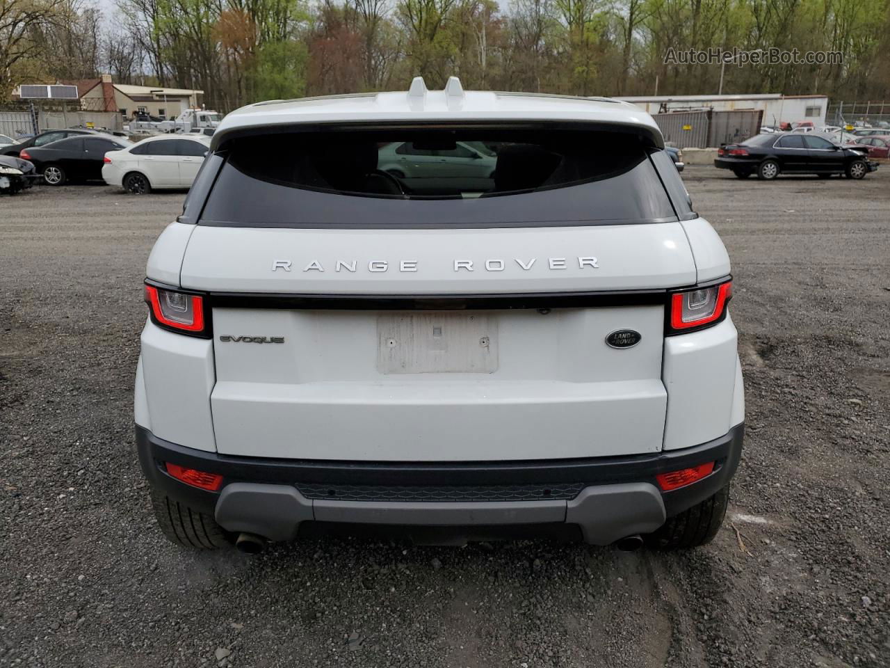 2017 Land Rover Range Rover Evoque Se White vin: SALVP2BGXHH194355