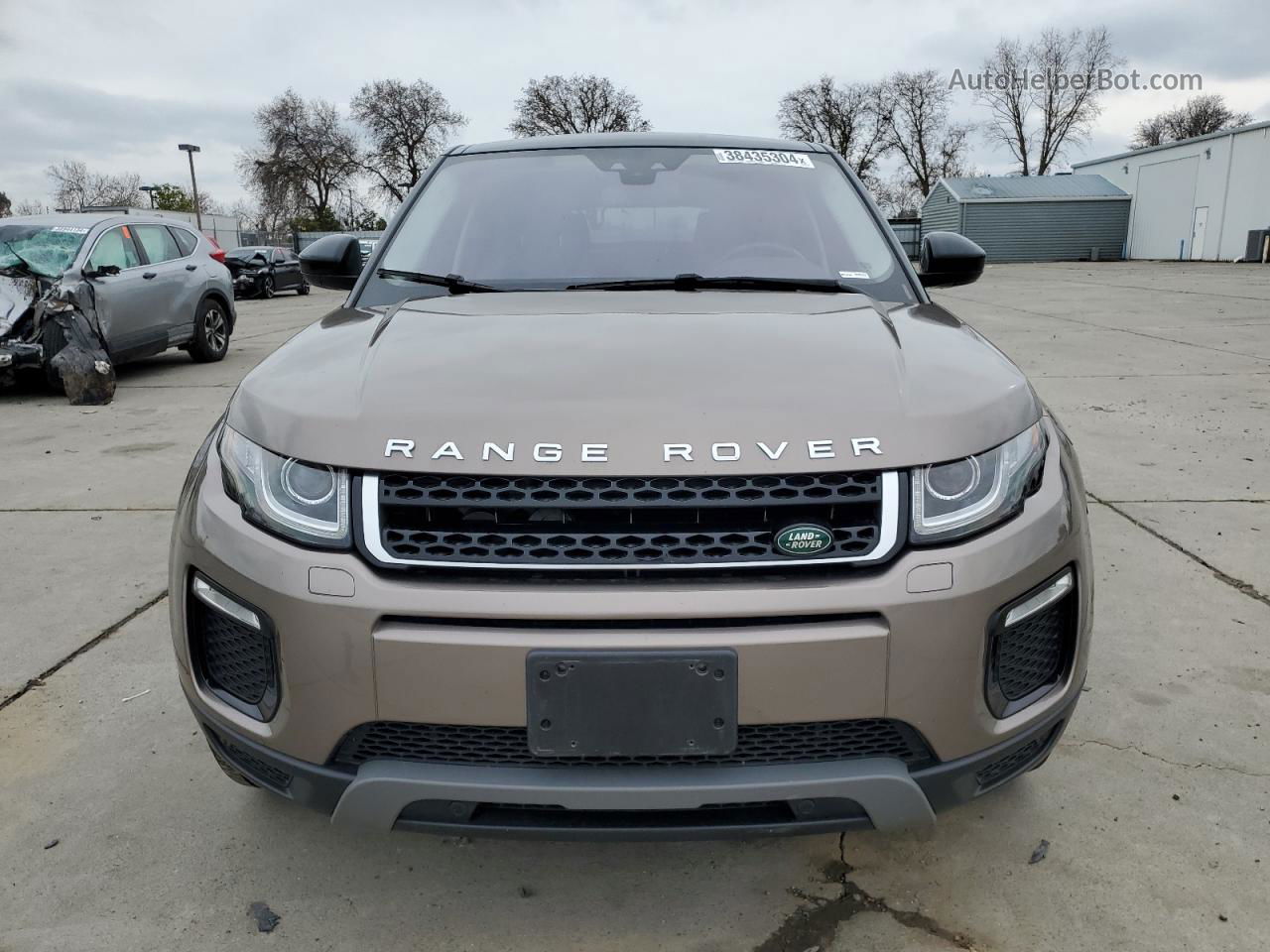 2017 Land Rover Range Rover Evoque Se Brown vin: SALVP2BGXHH195473