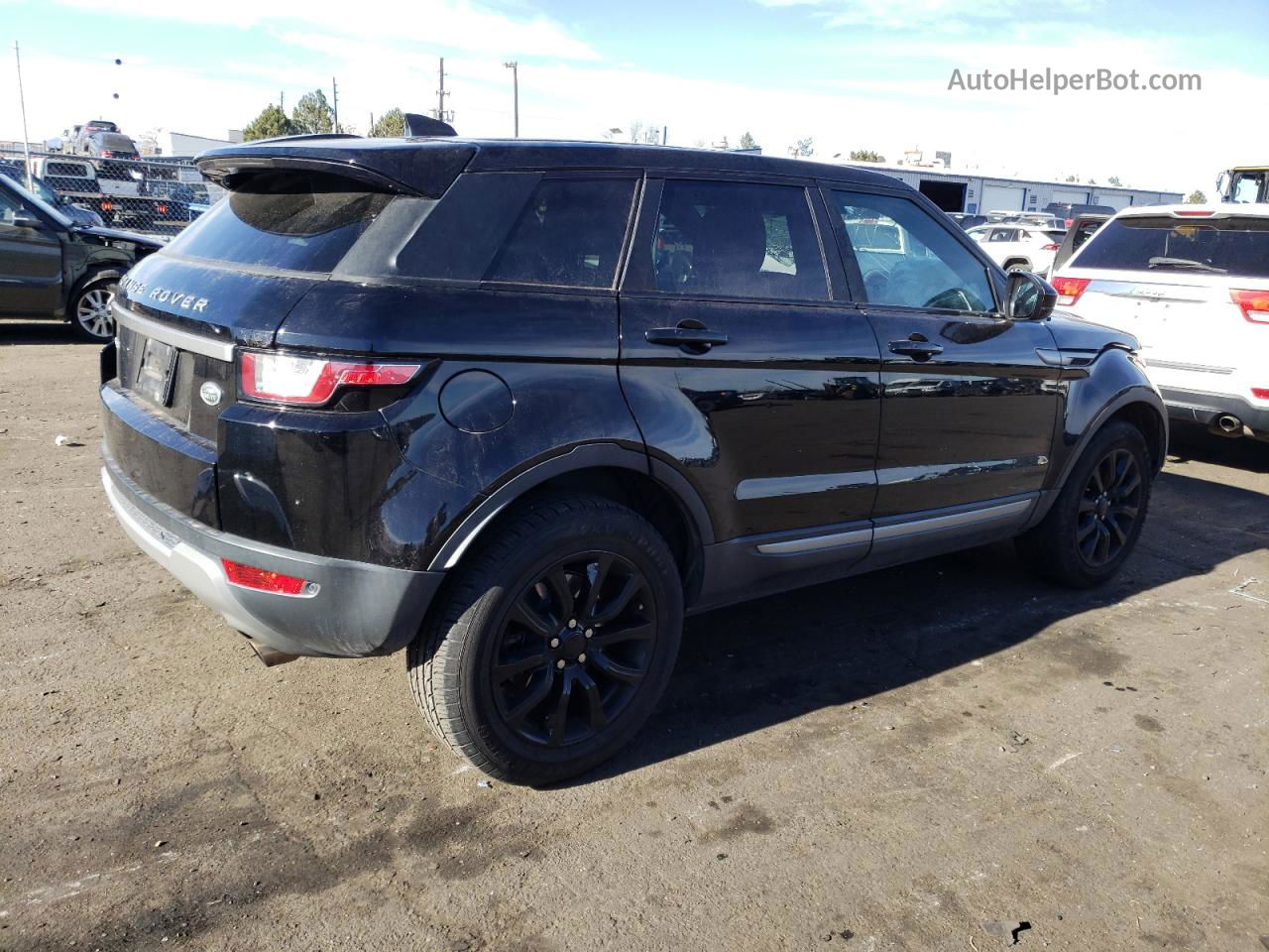 2017 Land Rover Range Rover Evoque Se Черный vin: SALVP2BGXHH232764