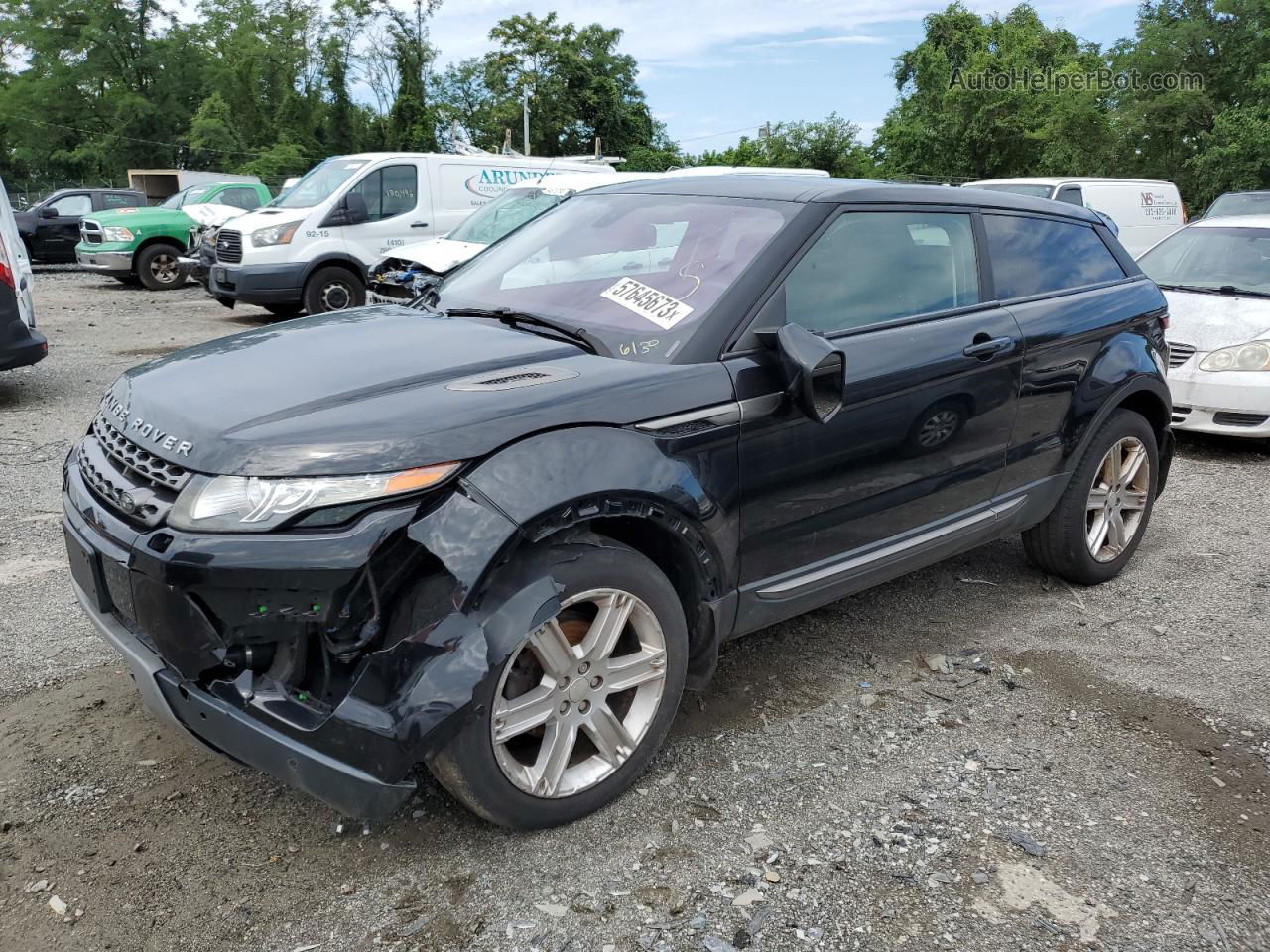 2015 Land Rover Range Rover Evoque Pure Premium Black vin: SALVR1BG4FH992884