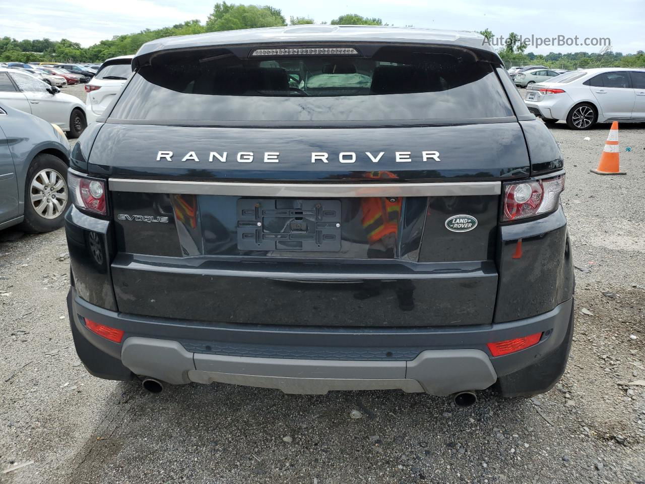 2015 Land Rover Range Rover Evoque Pure Premium Black vin: SALVR1BG4FH992884