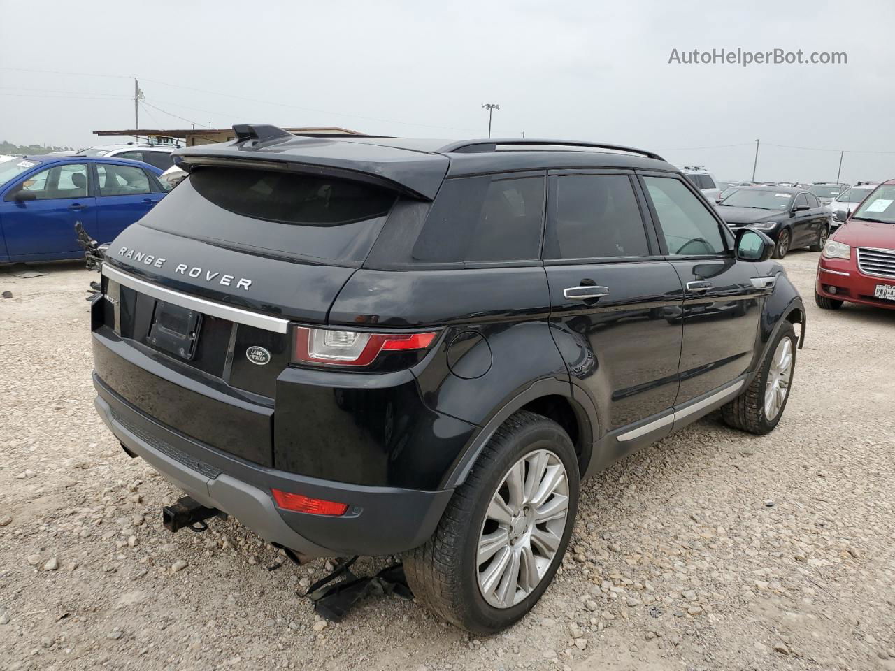 2017 Land Rover Range Rover Evoque Hse Black vin: SALVR2BG0HH192723