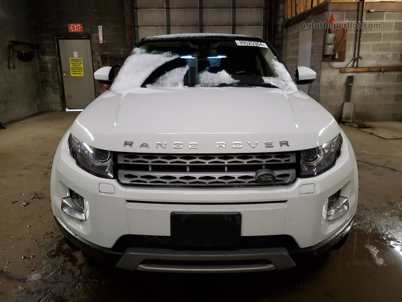 2015 Land Rover Range Rover Evoque Pure Premium Белый vin: SALVR2BG1FH004630