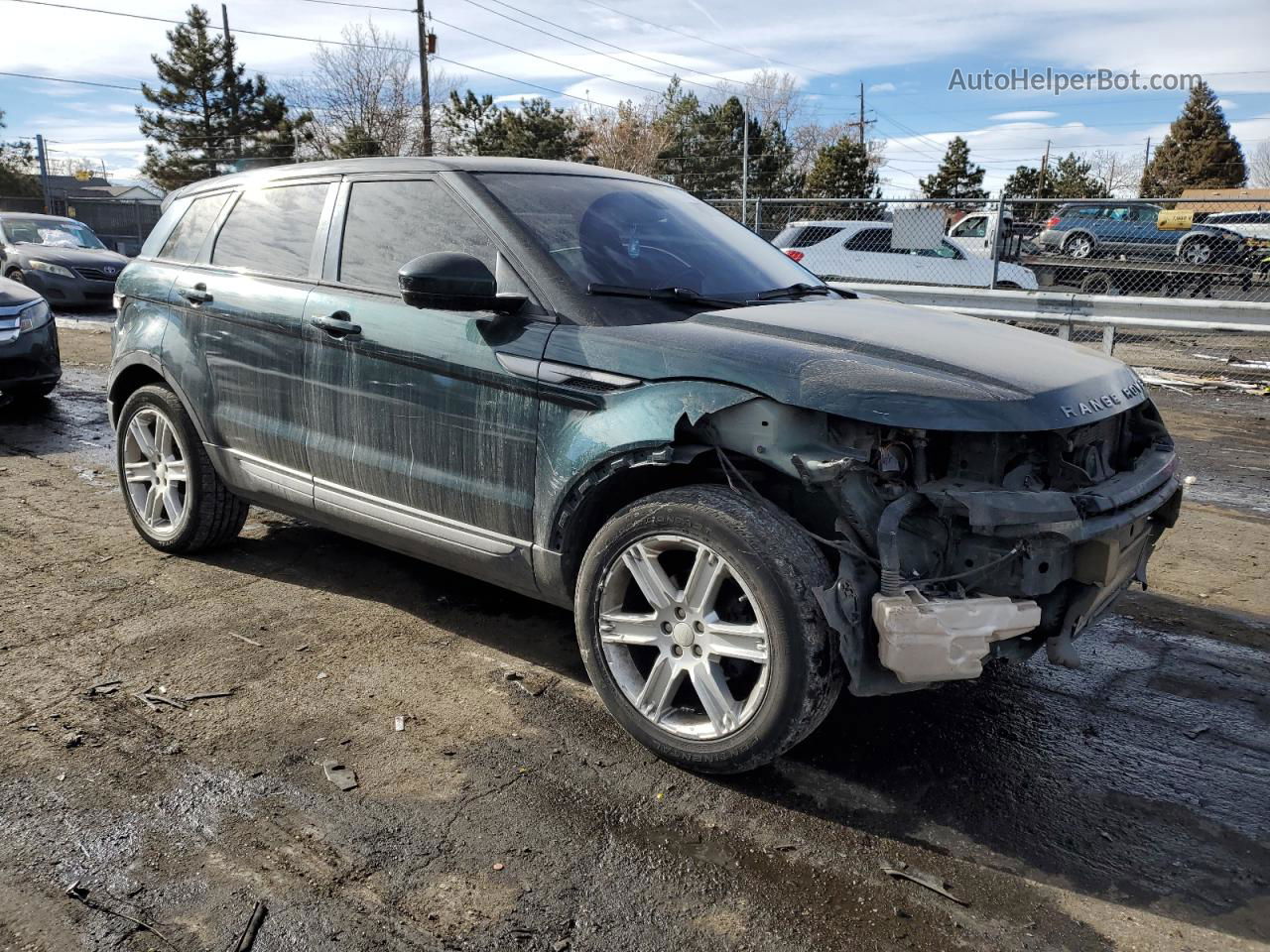 2015 Land Rover Range Rover Evoque Pure Premium Green vin: SALVR2BG1FH010511