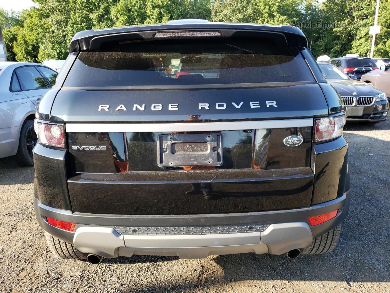 2015 Land Rover Range Rover Evoque Pure Premium Черный vin: SALVR2BG3FH007903